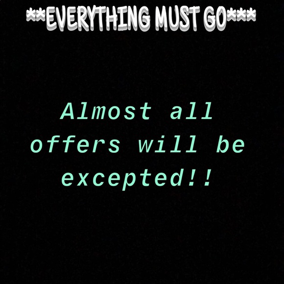 Other - Closet clean out! everything must go !!